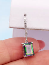 Load image into Gallery viewer, Mystic Topaz French Hook Earrings - Sterling Silver