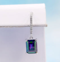 Load image into Gallery viewer, Mystic Topaz French Hook Earrings - Sterling Silver