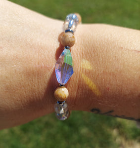 Sunstone Crystal AB Exclusive Marie's & Stash Bracelet