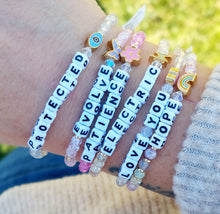 Load image into Gallery viewer, “Evolve” Butterfly Charm Bracelet - Little Words Project