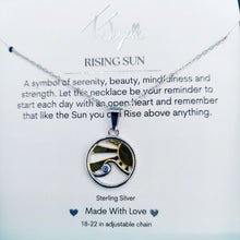 Load image into Gallery viewer, Rising Sun Necklace - 18K Plated &amp; Sterling Silver TJazelle