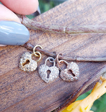 Load image into Gallery viewer, Diamond Locket Charm - 14K Gold
