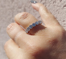 Load image into Gallery viewer, 1.73 Carat Lab Diamond Band -14K White Gold