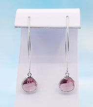 Load image into Gallery viewer, Marsala - Gemstone Threader Earring