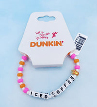 Load image into Gallery viewer, "Iced Coffee" Little Words Project Bracelet