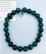 Load image into Gallery viewer, Inner Peace Green Kyanite Stacker - TJazelle