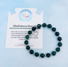 Load image into Gallery viewer, Mindfulness Collection- Green Kyanite Gemstone Bracelet