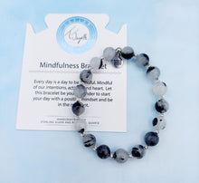 Load image into Gallery viewer, Mindfulness Collection- Rutilated Quartz Gemstone Bracelet