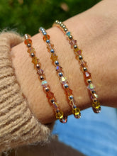Load image into Gallery viewer, &quot;Sunflower Ombre 2023 Fall Exclusive&quot; Crystal Bracelet - Amanda Style - Marie&#39;s Exclusive Our Whole Heart