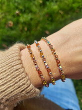 Load image into Gallery viewer, &quot;Sunflower Ombre 2023 Fall Exclusive&quot; Crystal Bracelet - Amanda Style - Marie&#39;s Exclusive Our Whole Heart