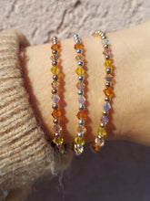 Load image into Gallery viewer, &quot;Sunflower Ombre 2023 Fall Exclusive&quot; Crystal Bracelet - Amanda Style - Marie&#39;s Exclusive Our Whole Heart