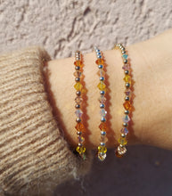Load image into Gallery viewer, &quot;Sunflower Ombre 2023 Fall Exclusive&quot; Crystal Bracelet - Amanda Style - Marie&#39;s Exclusive Our Whole Heart