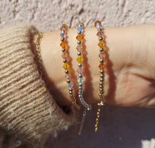 Load image into Gallery viewer, &quot;Sunflower Ombre 2023 Fall Exclusive&quot; Crystal Bracelet - Amanda Style - Marie&#39;s Exclusive Our Whole Heart