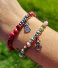 Load image into Gallery viewer, Reindeer Charm Bracelet - TJazelle H.E.L.P
