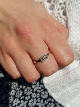 Load image into Gallery viewer, Buckle Diamond Ring - 14 Karat Yellow Gold