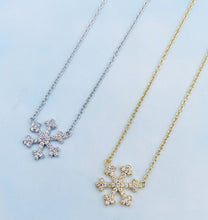 Load image into Gallery viewer, Limited Edition Snowflake Necklace - Chloe and Lois
