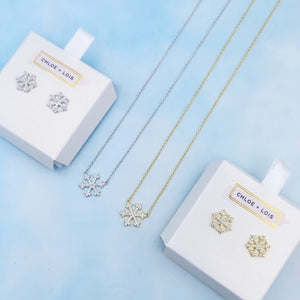 Limited Edition Snowflake Necklace - Chloe and Lois