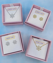 Load image into Gallery viewer, Limited Edition Snowflake Stud Earrings  - Chloe and Lois