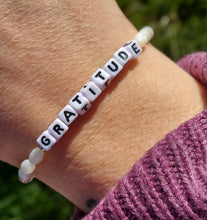 Load image into Gallery viewer, &quot;Gratitude&quot;- Little Words Project Bracelet