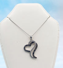 Load image into Gallery viewer, Always My Mother, Forever my Friend Heart Necklace - Sterling Silver
