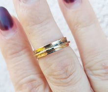 Load image into Gallery viewer, Gold Filled Spinner Ring