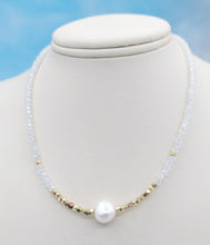 Load image into Gallery viewer, Dainty Beaded Pearl Choker Necklace
