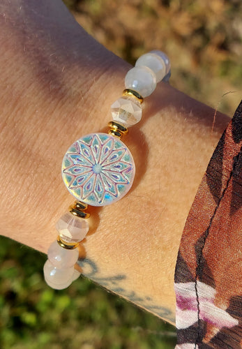 SNOWFLAKE Medallion Bracelet - Marie's Stash Exclusive