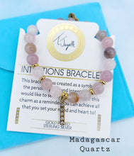 Load image into Gallery viewer, Intentions Gold Charm Bracelet - TJazelle