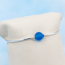 Load image into Gallery viewer, Blue Cape Cod Classic Sea Glass Soft Bangle
