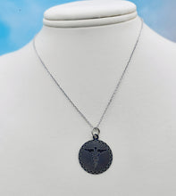 Load image into Gallery viewer, Caduceus Pendant &amp; Chain - Sterling Silver