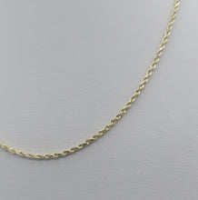 Load image into Gallery viewer, 18 Inch Rope Chain - 14K Yellow Gold