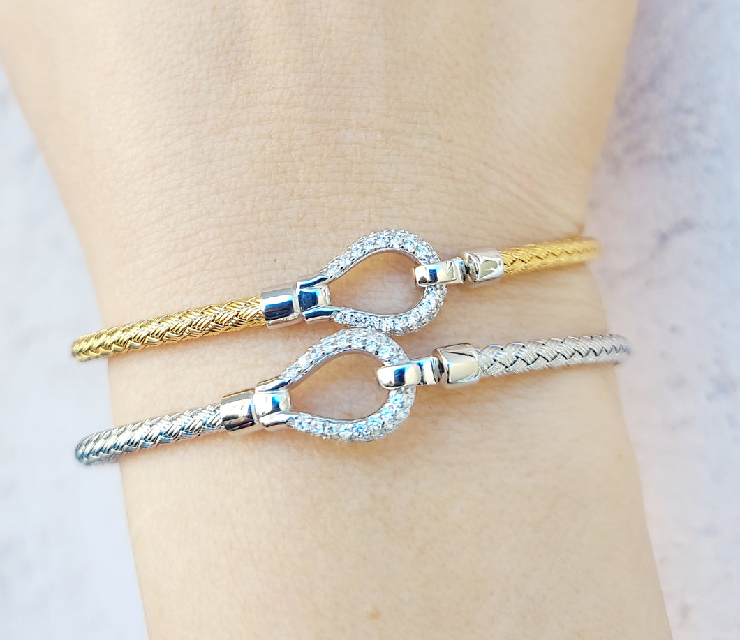 The Petite Sparkle Italian Hook Bracelet- Limited Edition