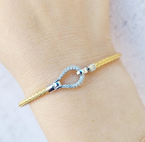 The Petite Sparkle Italian Hook Bracelet- Limited Edition