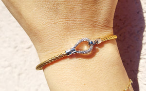 The Petite Sparkle Italian Hook Bracelet- Limited Edition