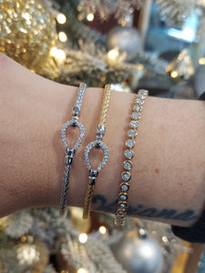 The Petite Sparkle Italian Hook Bracelet- Limited Edition