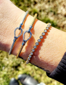 The Petite Sparkle Italian Hook Bracelet- Limited Edition