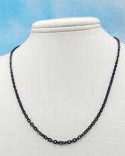 Load image into Gallery viewer, Black Stainless Steel Chain