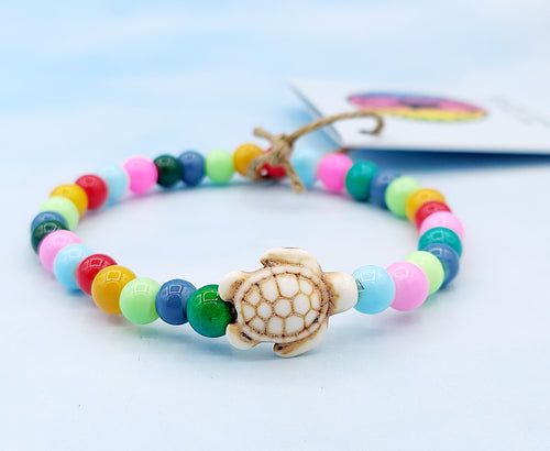 Rainbow Sea Turtle Bracelet