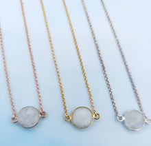 Load image into Gallery viewer, Gemstone Choker - Rainbow Moonstone