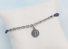 Load image into Gallery viewer, Adjustable Letter Expandable P bracelet- Alex and Ani