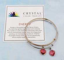 Load image into Gallery viewer, Energy Crystal Color Therapy Bangle Bracelet - Alex and Ani