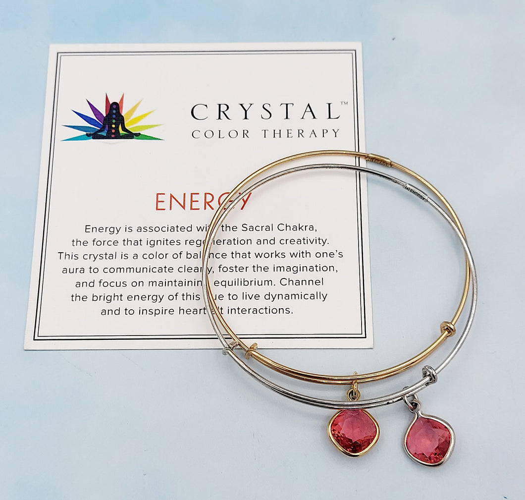 Rock Crystal Quartz Carved Bangle Bracelet Flower – Rare Rock Crystal