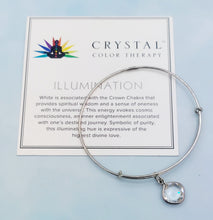 Load image into Gallery viewer, Illumination Crystal Color Therapy Bangle Bracelet - Alex and Ani