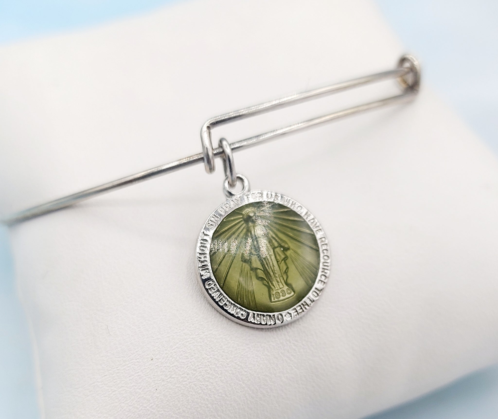 Charm Bangle Alex And Ani Mary Necklace Miraculous Medal Bangle Bracelet Alex And Ani Precious