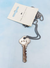 Load image into Gallery viewer, Give - Giving Key Necklace