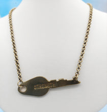 Load image into Gallery viewer, &quot;Strength&quot; Giving Key Necklace
