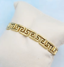 Load image into Gallery viewer, Greek Key Estate Bracelet - 14K Gold