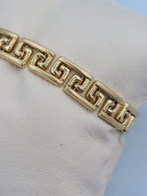 Load image into Gallery viewer, Greek Key Estate Bracelet - 14K Gold