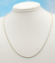 Load image into Gallery viewer, 20” Medium Thickness Two Tone Razza Chain - 14K 3.67 Grams