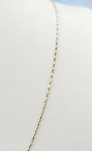 Load image into Gallery viewer, 22” Thin Two Tone Razza Chain - 14K
